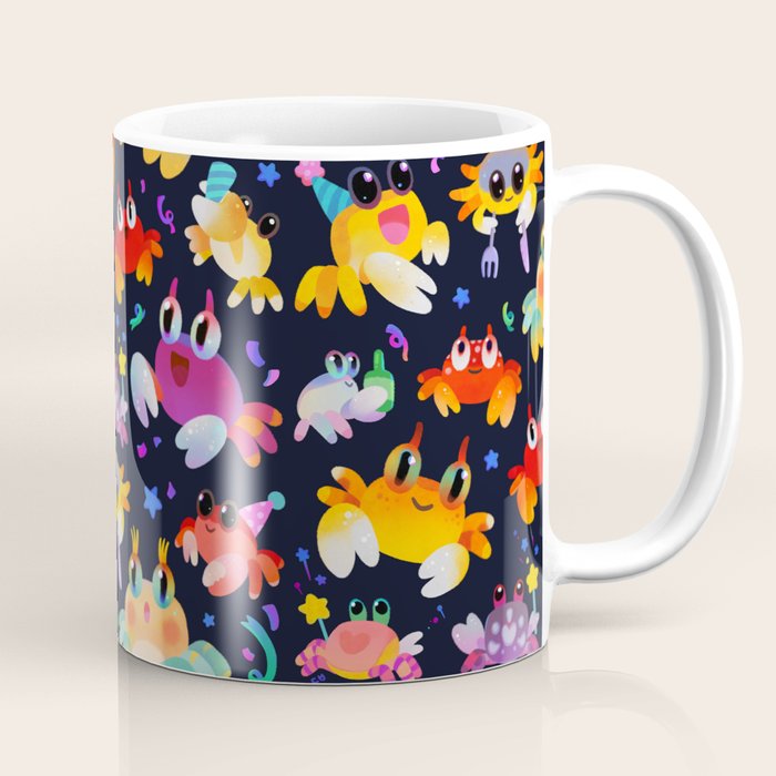 Party crab Coffee Mug Gallery Image 1