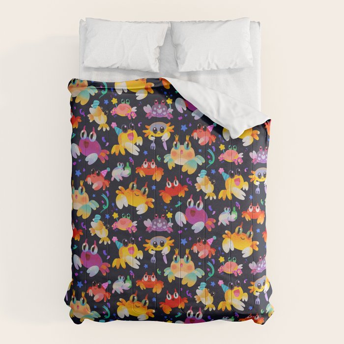 Party crab Comforter Gallery Image 1
