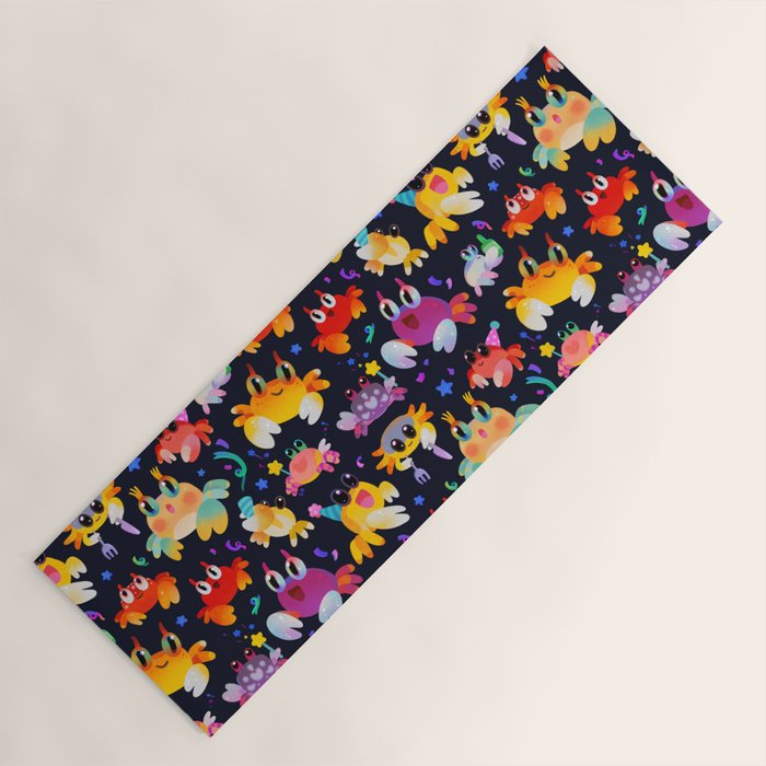 Party crab Yoga Mat Gallery Image 1