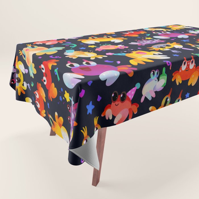 Party crab Tablecloth Gallery Image 1