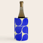 Blue mid-century shapes no8 Wine Chiller Gallery Image 3