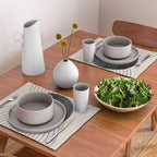 Black Geometric Arch Placemat Gallery Image 2