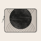 Black Geometric Arch Laptop Sleeve Gallery Image 1