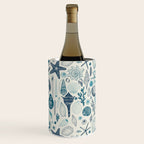 Sea shells on off white Wine Chiller Gallery Image 3