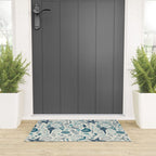 Sea shells on off white Welcome Mat Gallery Image 3