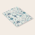 Sea shells on off white Notebook Gallery Image 2