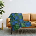 Tassellation Dreams 3 Throw Blanket Gallery Image 1