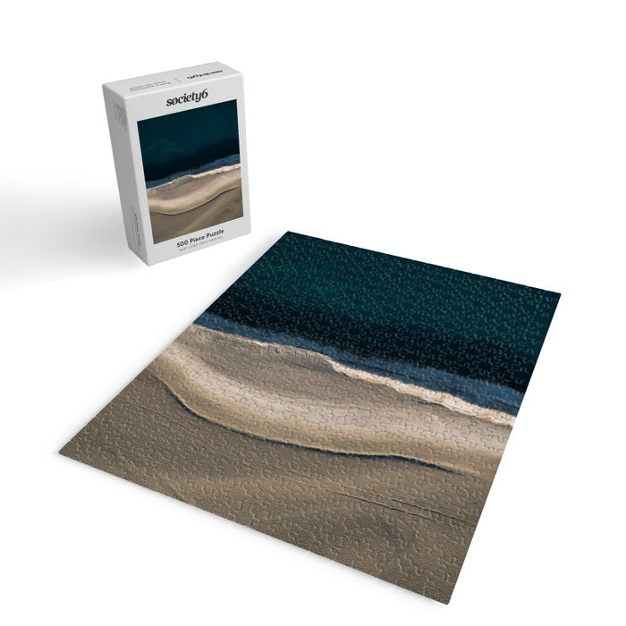 Footsteps On The Beach Jigsaw Puzzle Gallery Image 2