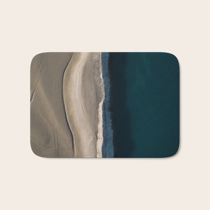 Footsteps On The Beach Bath Mat Gallery Image 1