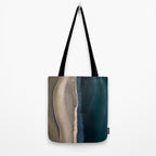 Footsteps On The Beach Tote Bag Gallery Image 2