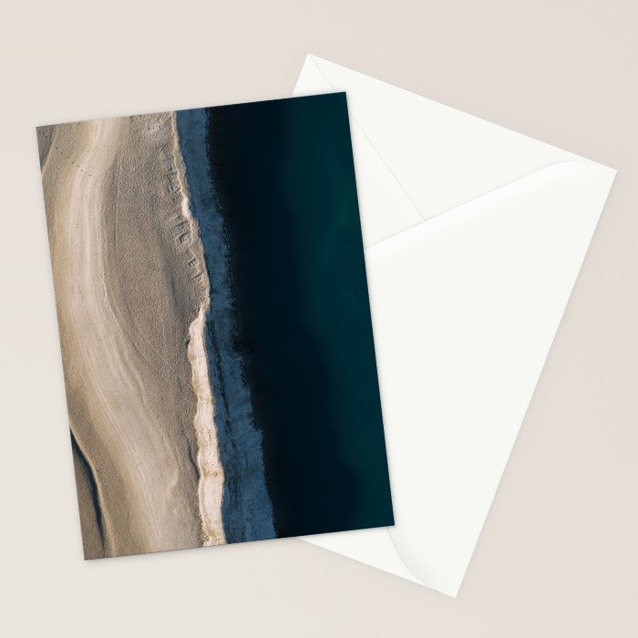 Footsteps On The Beach Stationery Card Gallery Image 2