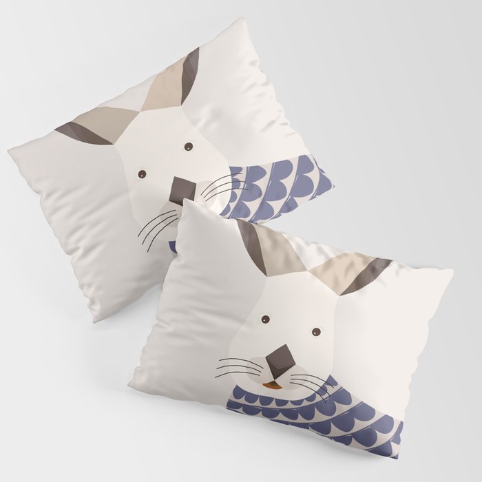 Whimsical European Hare Pillow Sham Gallery Image 3