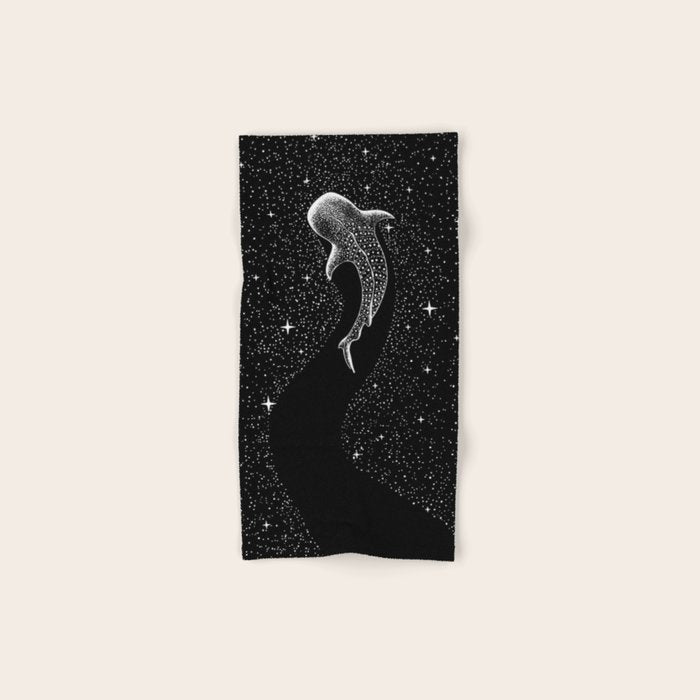 Star Eater (Black Version) Bath Towel Gallery Image 1