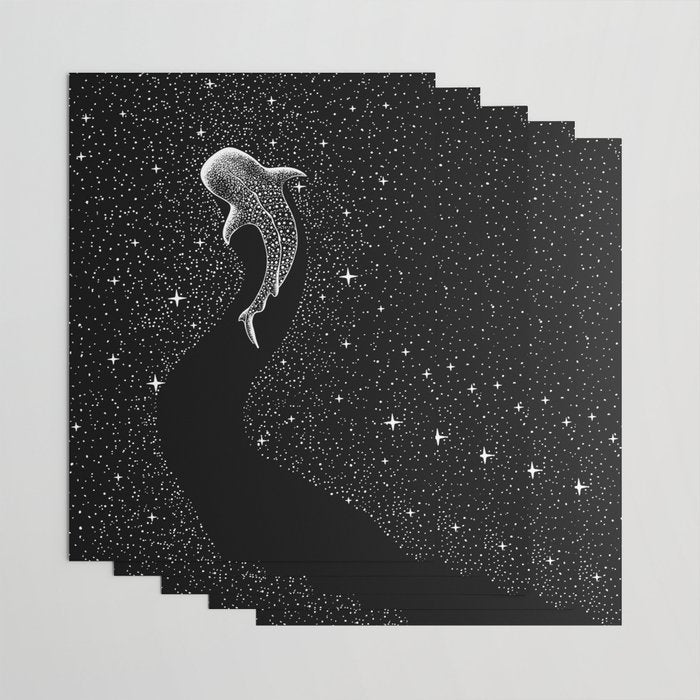 Star Eater (Black Version) Wrapping Paper Gallery Image 3