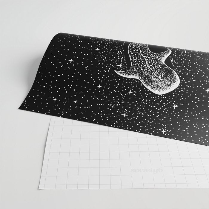 Star Eater (Black Version) Wrapping Paper Gallery Image 2