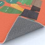 The plants are watching (paranoidos maximucho) Rug Gallery Image 4