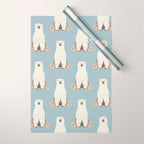 Whimsy Polar Bear Wrapping Paper Gallery Image 1