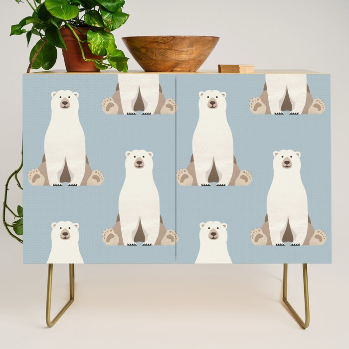 Whimsy Polar Bear Credenza Gallery Image 1