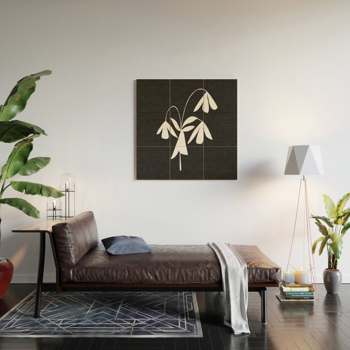 Bell Flower ii Wood Wall Art Gallery Image 2