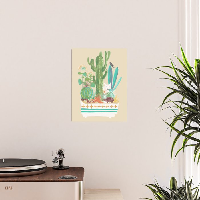 Desert planter Poster Gallery Image 2