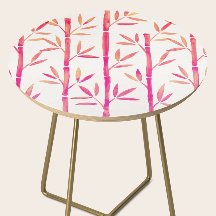 Bamboo Stems - Pink Palette Side Table Gallery Image 2