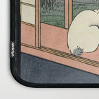Utagawa Hiroshige Japanese Woodblock Cat Print Laptop Sleeve Gallery Image 3