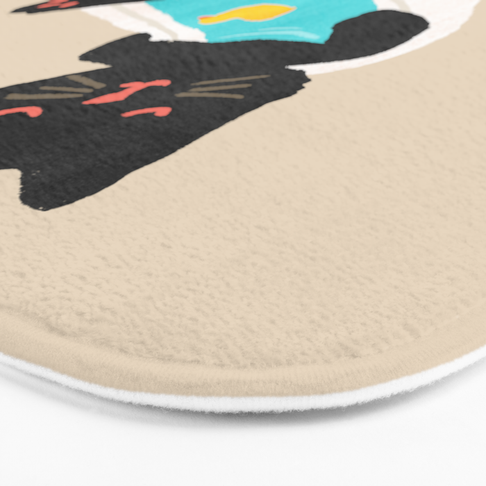 Meow time Bath Mat Gallery Image 3
