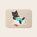 Meow time Bath Mat Gallery Image 1