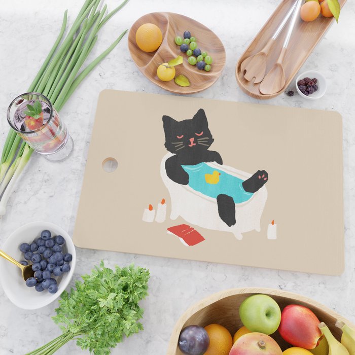 Meow time Cutting Board Gallery Image 2