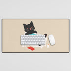 Meow time Desk Mat Gallery Image 1