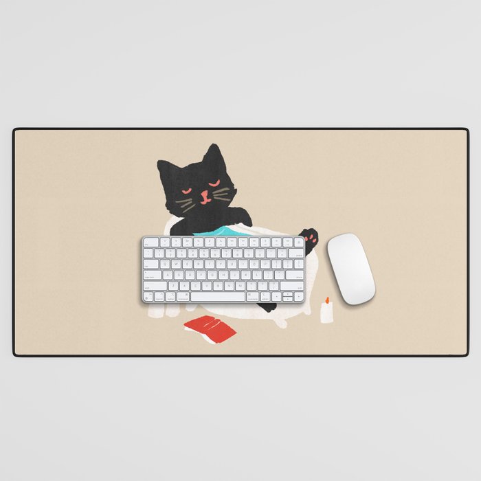 Meow time Desk Mat Gallery Image 1