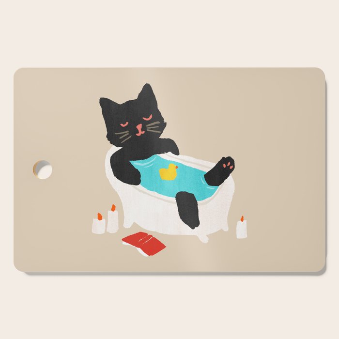 Meow time Cutting Board Gallery Image 1