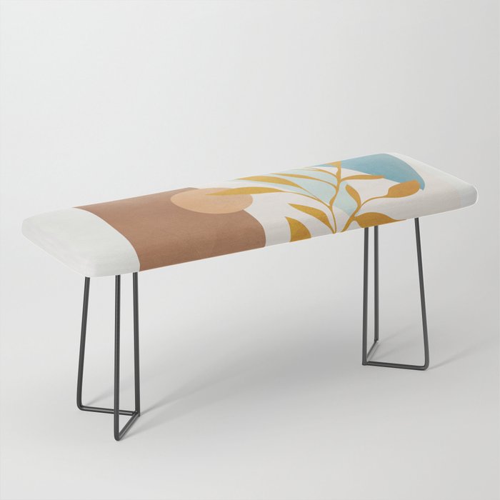 Soft Abstract Shapes 01 Bench Gallery Image 1