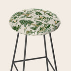 Sequoia National Park California Vintage Travel Art Pattern Stool Gallery Image 2