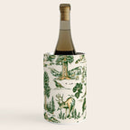 Sequoia National Park California Vintage Travel Art Pattern Wine Chiller Gallery Image 1