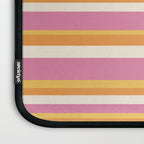 Classic Stripes XXV - Pink Orange Yellow Laptop Sleeve Gallery Image 3