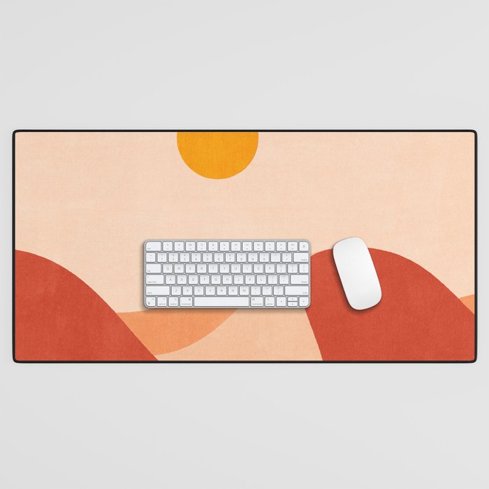 LANDSHAPES - Desert - day Desk Mat Gallery Image 1