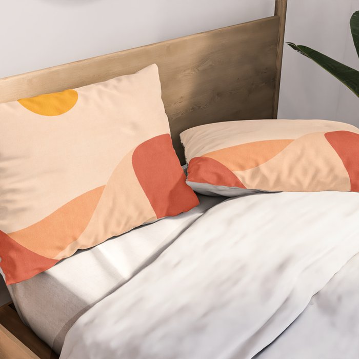 LANDSHAPES - Desert - day Pillow Sham Gallery Image 2