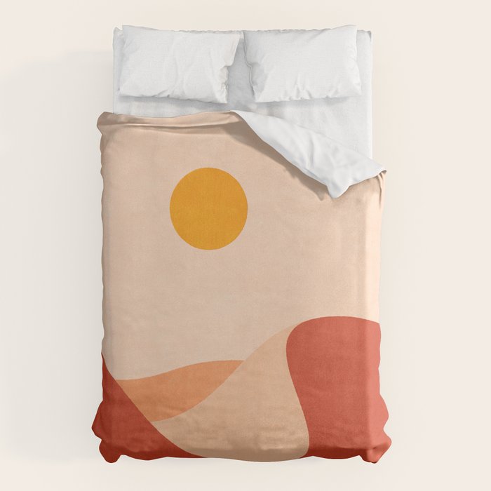 LANDSHAPES - Desert - day Duvet Cover Gallery Image 6