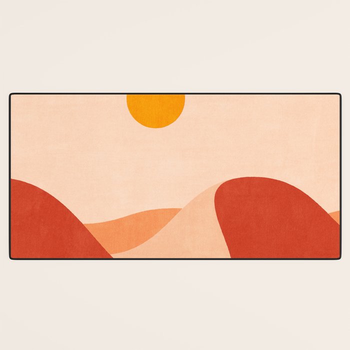LANDSHAPES - Desert - day Desk Mat Gallery Image 3