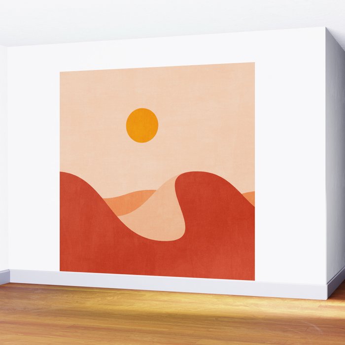 LANDSHAPES - Desert - day Wall Mural Gallery Image 2
