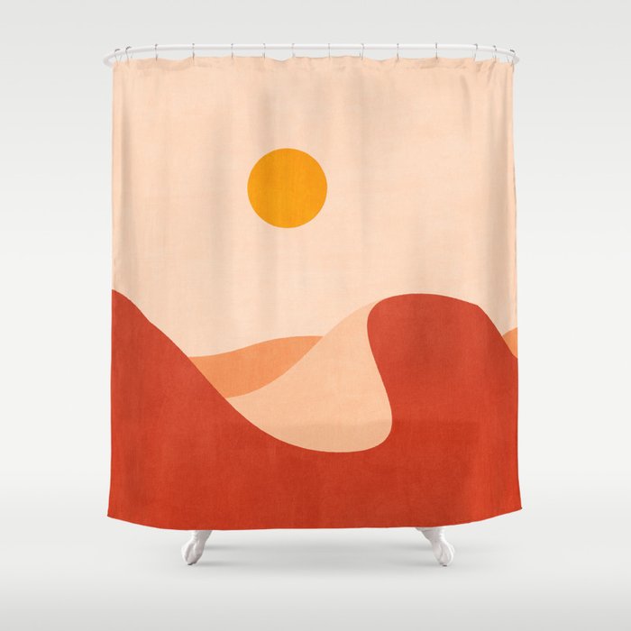 LANDSHAPES - Desert - day Shower Curtain Gallery Image 1