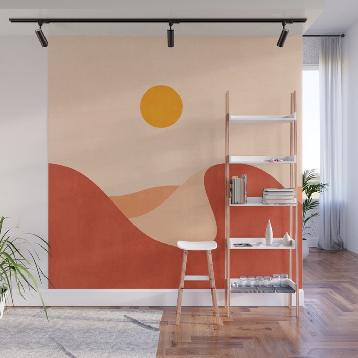 LANDSHAPES - Desert - day Wall Mural Gallery Image 1