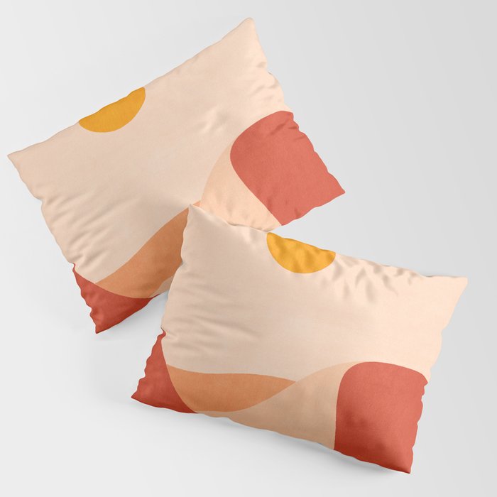 LANDSHAPES - Desert - day Pillow Sham Gallery Image 1