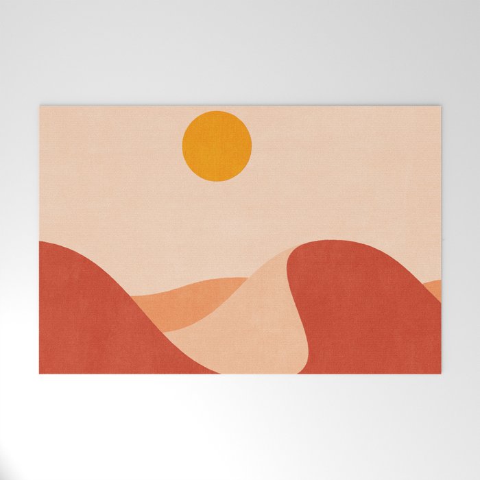 LANDSHAPES - Desert - day Welcome Mat Gallery Image 1