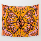 Leo Butterfly Wall Tapestry Gallery Image 4