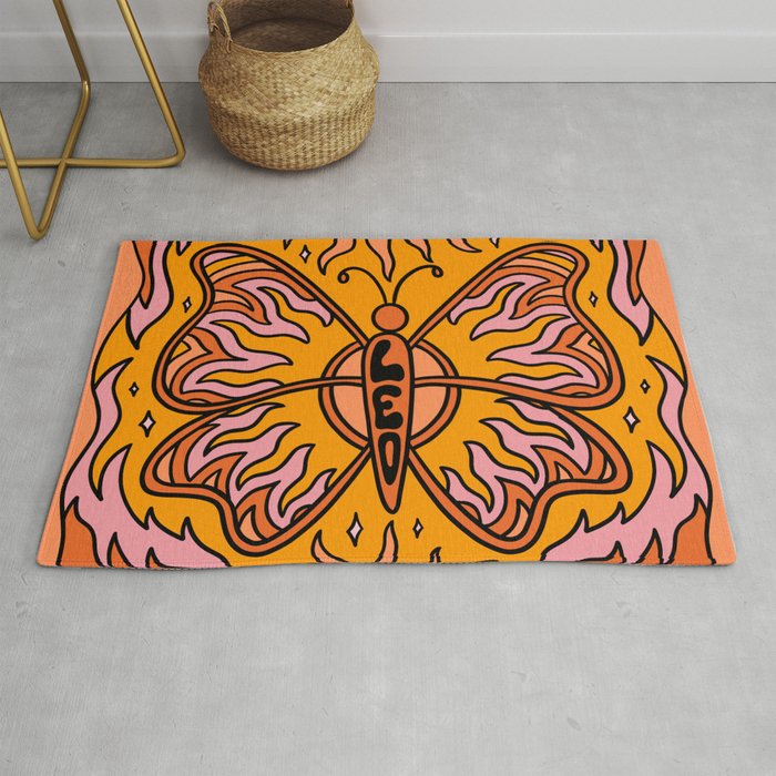 Leo Butterfly Rug Gallery Image 1
