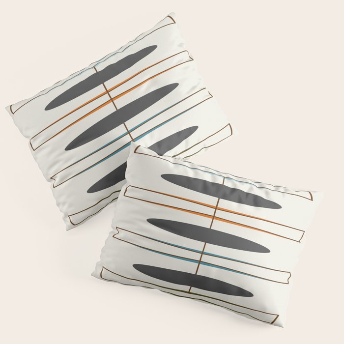 Mid-Century Modern 1.1 Pillow Sham Gallery Image 1