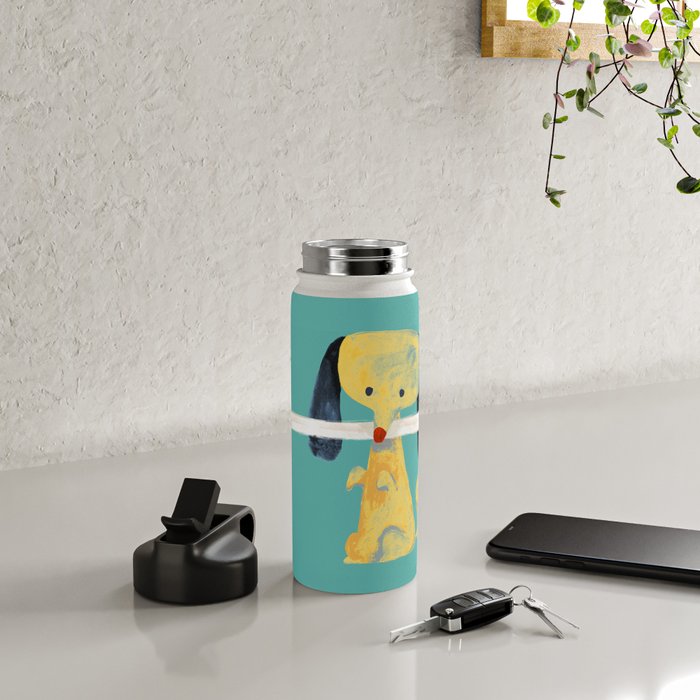 Lucky dog Water Bottle Gallery Image 5