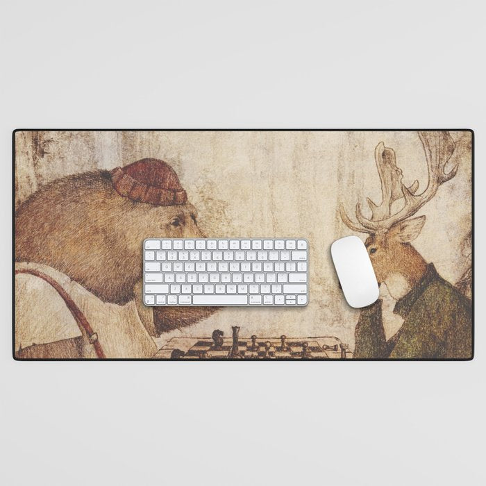 Wild Chess Desk Mat Gallery Image 1